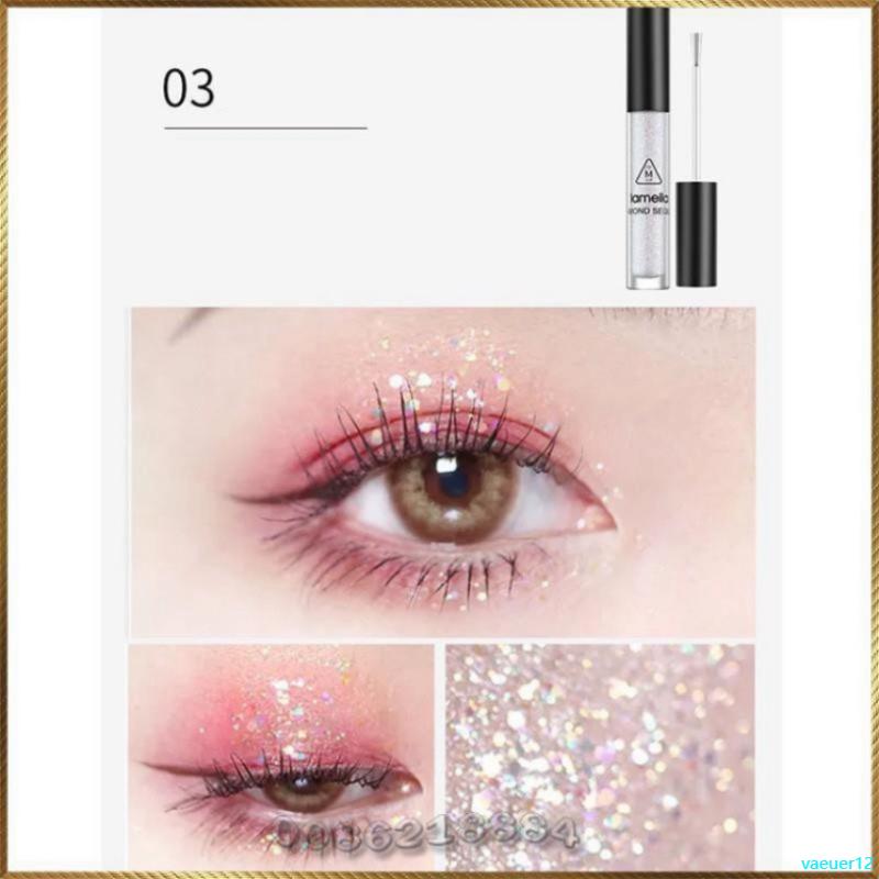 Product Introduction of vaeuer12 Nhũ mắt gel nhũ kim tuyến lấp lánh Diamond Lameila trang điểm mắt 22
