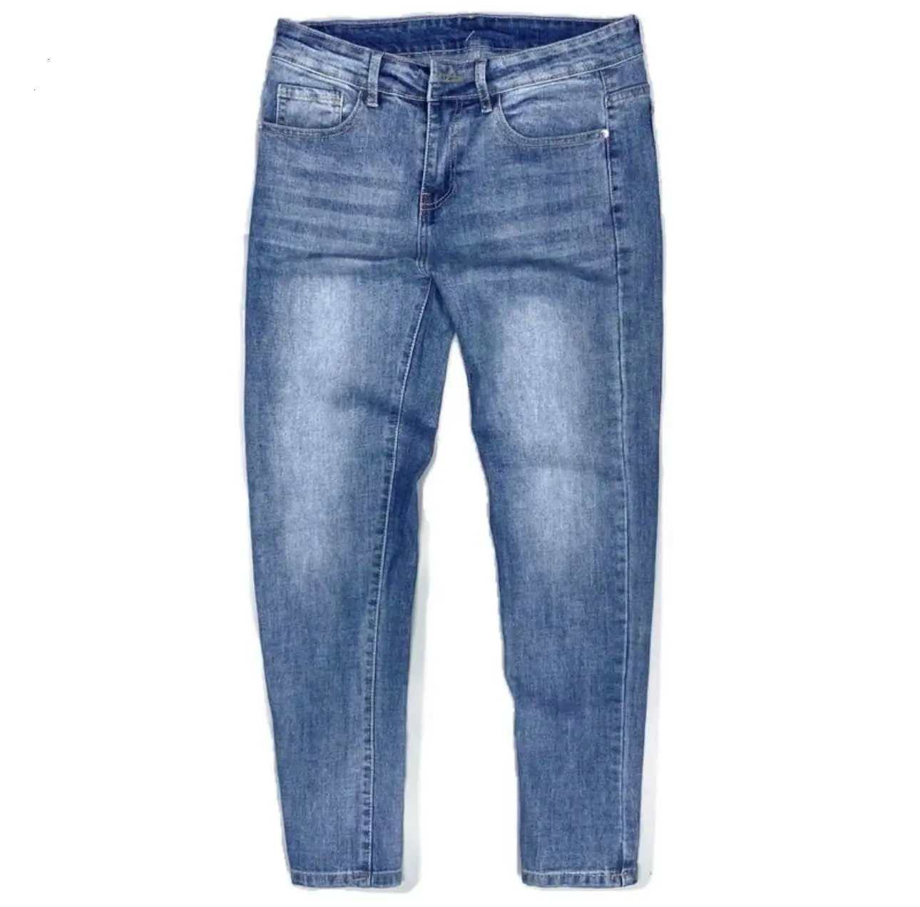 Quần Jean Nam Xanh nhạt Bạc Co Giãn Tốt Mẫu Mới vải dày mêm Cotton Pants Có Túi T3839- Pants Menswear