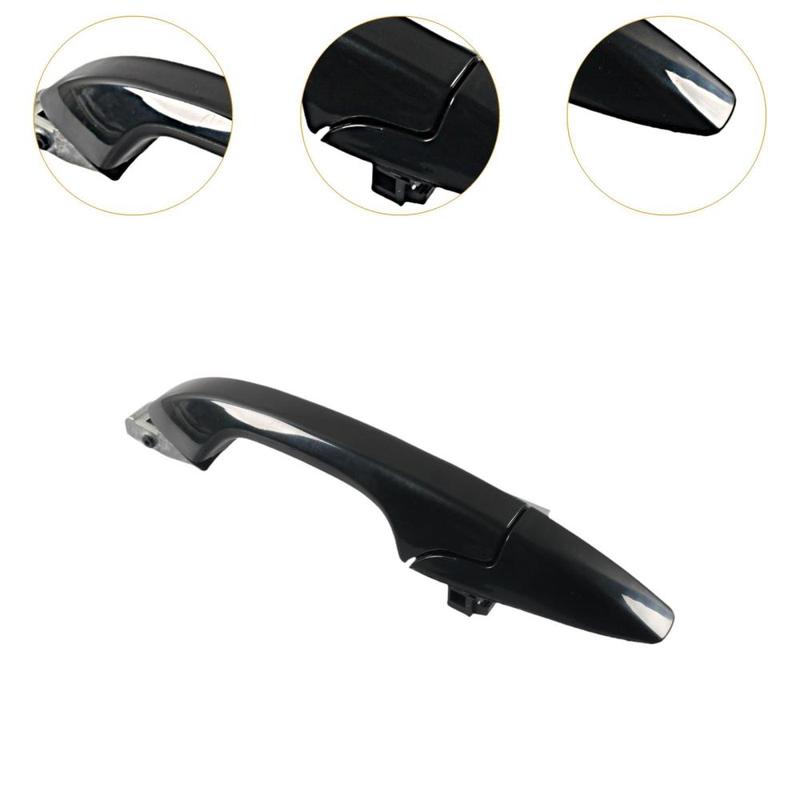 Product Introduction of Exterior Door Handle Black Components 72180-swa-a11 for Honda Cr-v L4 2.4L 2007-2011 Length 28cm Easily Install Lightweight 1