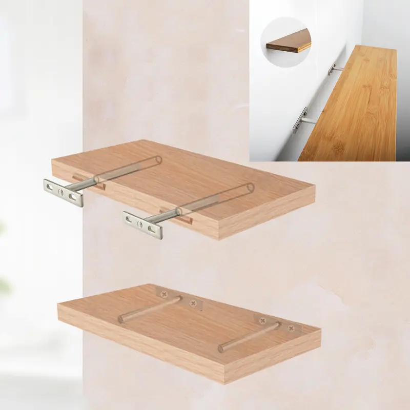 Chốt Âm Kệ Treo Tường Chữ T KUNBE Nhiều Kích Thước Phù Hợp Treo Kệ Tường, Kệ Gỗ Tivi Mà Không Lộ Vít 2