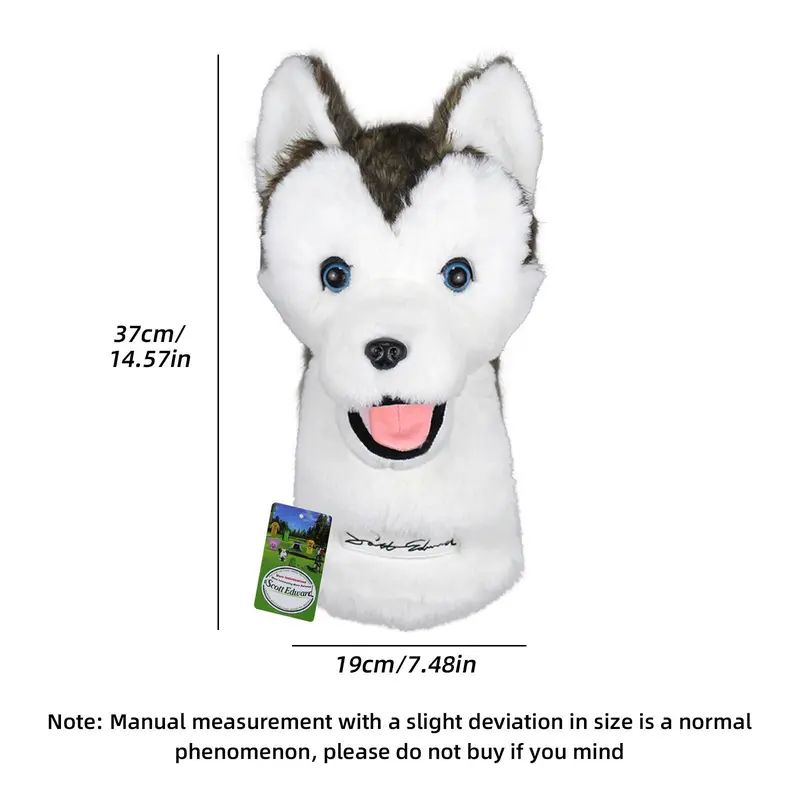 Cartoon Pattern Golf Club Headcovers, Animal Design Golf Club Head Cover, Golf Club Headcover for Men & Women, Golf Accessories 1