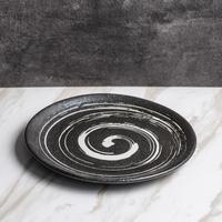 Gambar Vanity Black Salad Plate 8" / Piring makan cantik unik Kitchenware dari Brewsuniq Store Kota Medan 3 Tokopedia