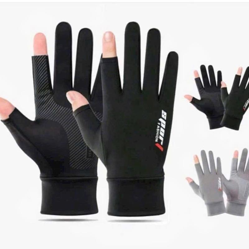 Găng tay lái xe chống nắng UV bằng lụa lạnh thoáng khí tiện lợi- Găng Tay Đa Năng Mát Mẻ Mùa Hè, Không Nóng(ngắn)