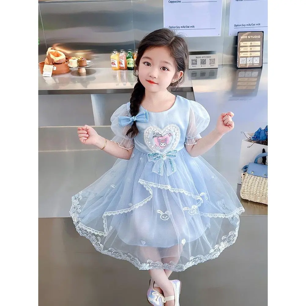 [zs1500] Size 2-7TH Dress Kurom* Dress Viral Dress Pesta Anak Perempuan Premium