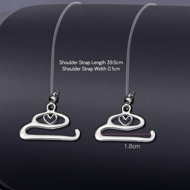 Dây Áo Ngực Trong Suốt, Phụ Kiện Áo Ngực Silicon, Dây Đeo Vai Áo Ngực, Móc Có Thể Điều Chỉnh Dành Cho Phụ Nữ, Dây Đeo Vô Hình 1 Cặp, Thích Hợp Cho Mùa Hè 0