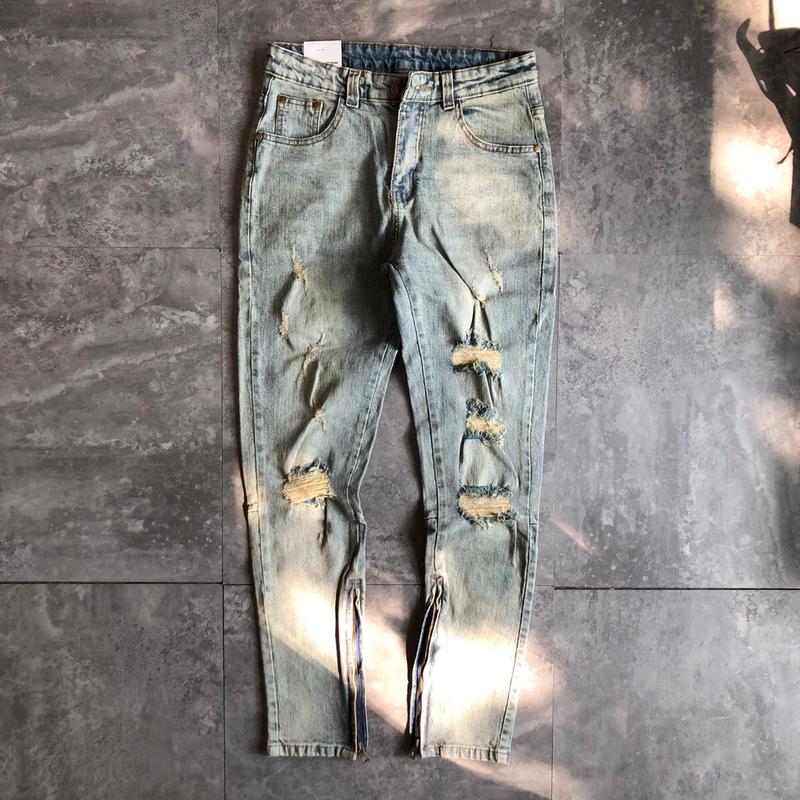 Quần jeans zipper slimfit ST057 StreetMansss, vải denim dày dặn phom đẹp.