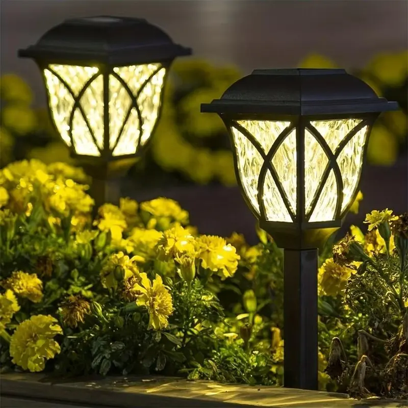 Solar Outdoor Waterproof Lawn Lamp, Automatic Switching Day & Night Modes Buried Light, Decorative Landscape Light For Garden, Courtyard & Lawn 0