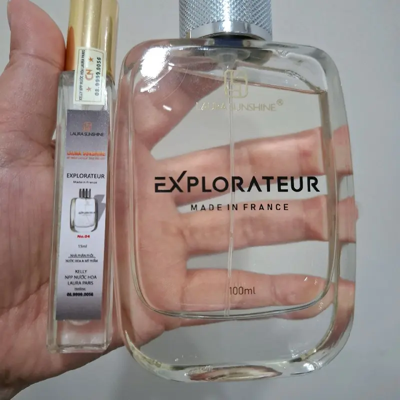 [QUÀ TẶNG]Nước hoa Nhật kim anh Nam no.04 Nam chai 100ml Explorateur xịt thơm lưu hương đến 48 tiếng 6