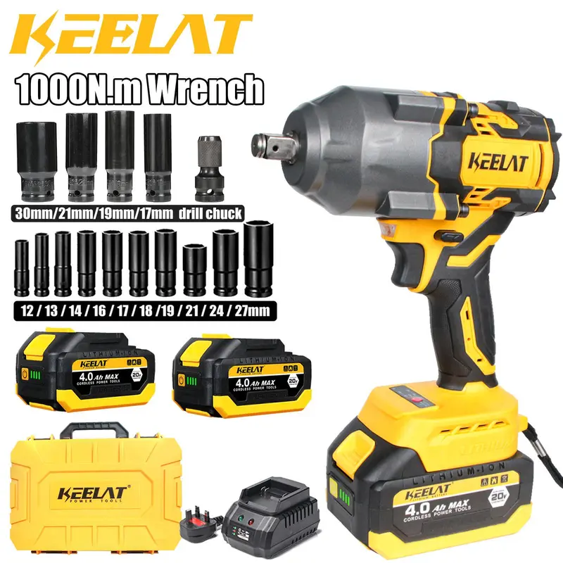 KEELAT】Impact Wrench-KID014 Brusheless Impact Wrenc