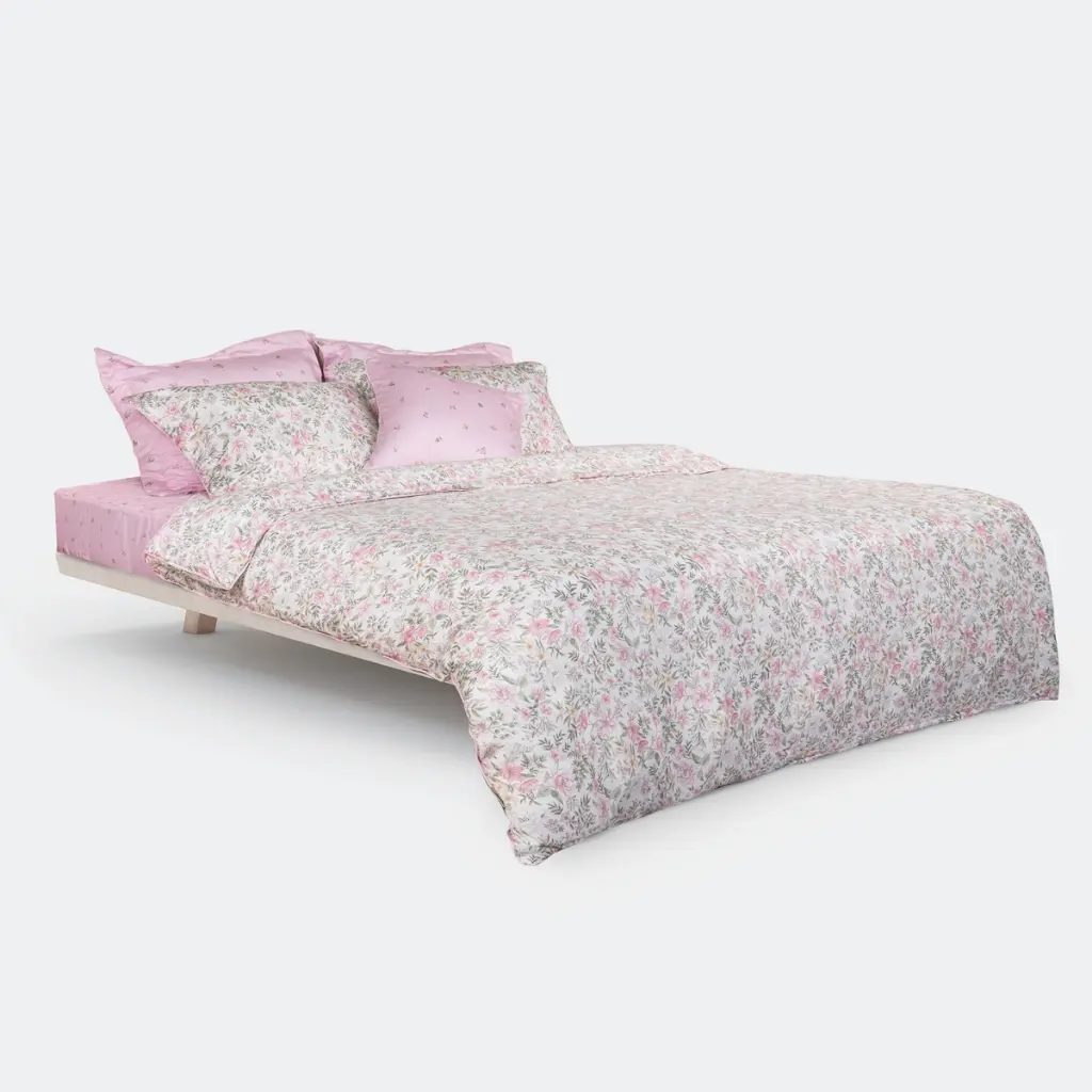 Bộ chăn ga gối EVERON EPM25009 Vũ Điệu Hoa, liệu Modal Cotton (BST Chân Trời Mới)