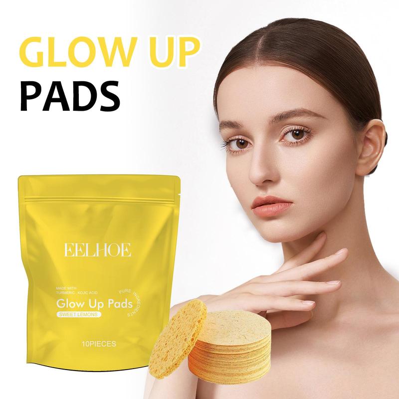 Product Introduction of Turmeric Cleansing Pad Deeply Cleanses Skin, Removes Dirt, Controls Oil and Softens Exfoliated, Tender Skin 15