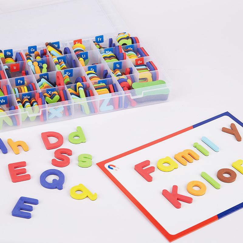 Educational Children's Toys Letters Magnetic Stickers Primar - TikTok ...