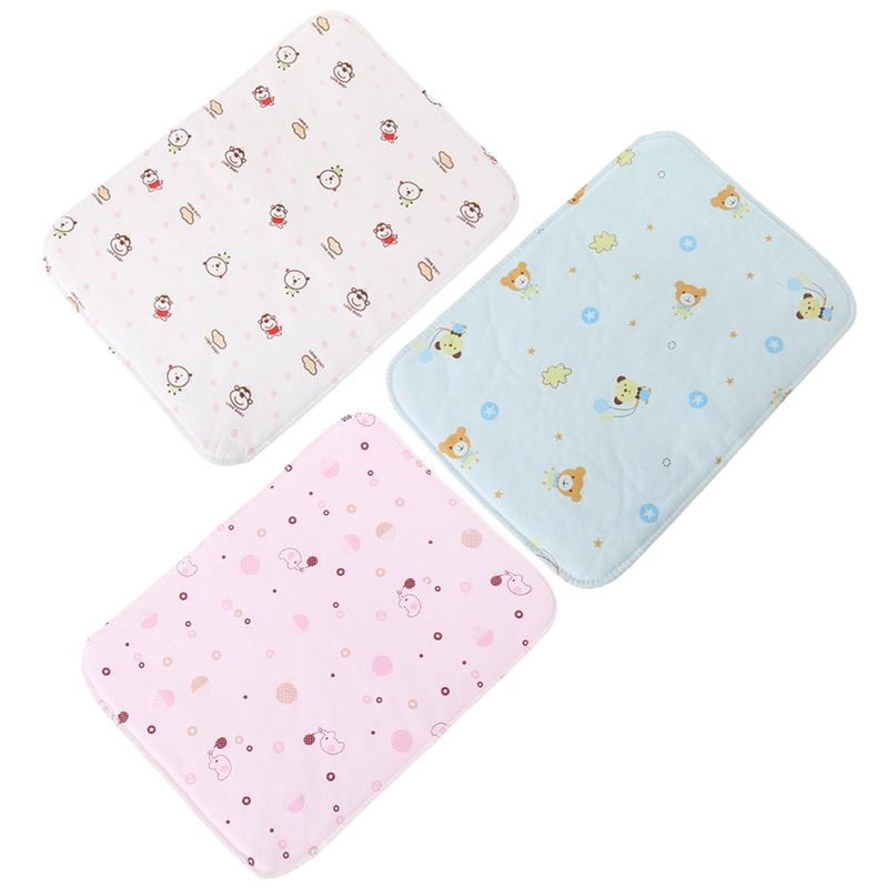 Fujin Baby Changing Pad Reusable Waterproof Stroller Diaper Folding Soft Mat Washable 2
