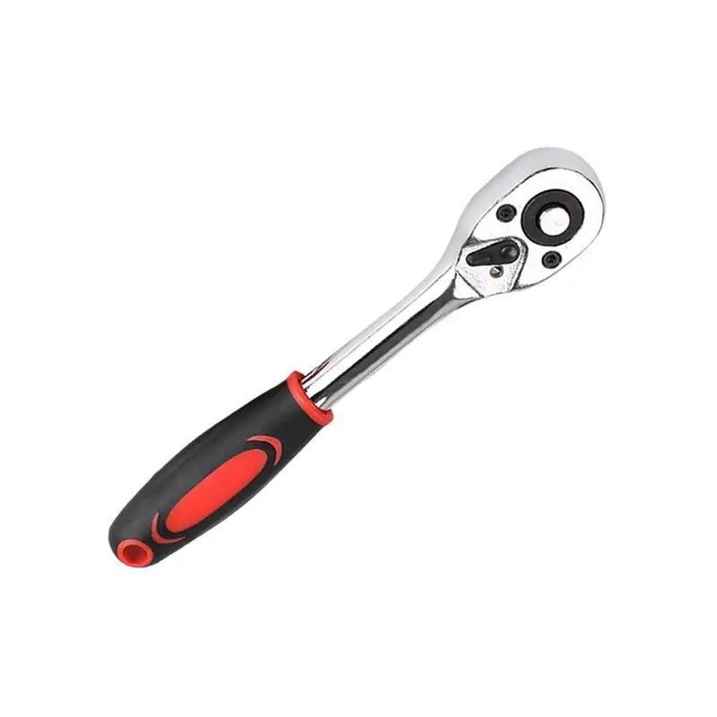 1/4 Inch Multifunctional Ratchet Wrench, 1 Count Quick Release Telescopic Ratchet Socket Wrench Tool, Ratchet Handle Wrench Repair Tools, Hardware, Portable 1