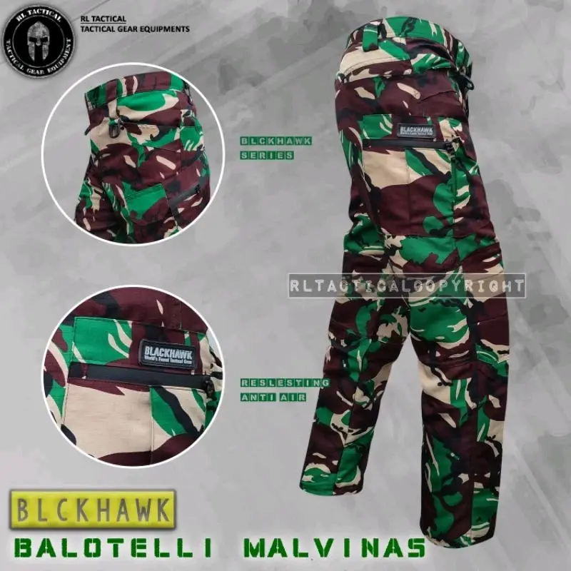Celana Loreng Malvinas Model Blackhawk - Celana Loreng Tactical Malvinas Panjang