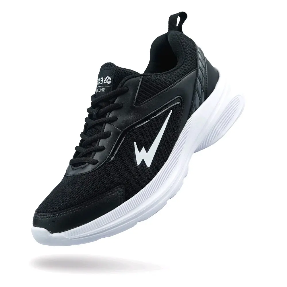 sepatu sekolah /running eagel martin hitam putih