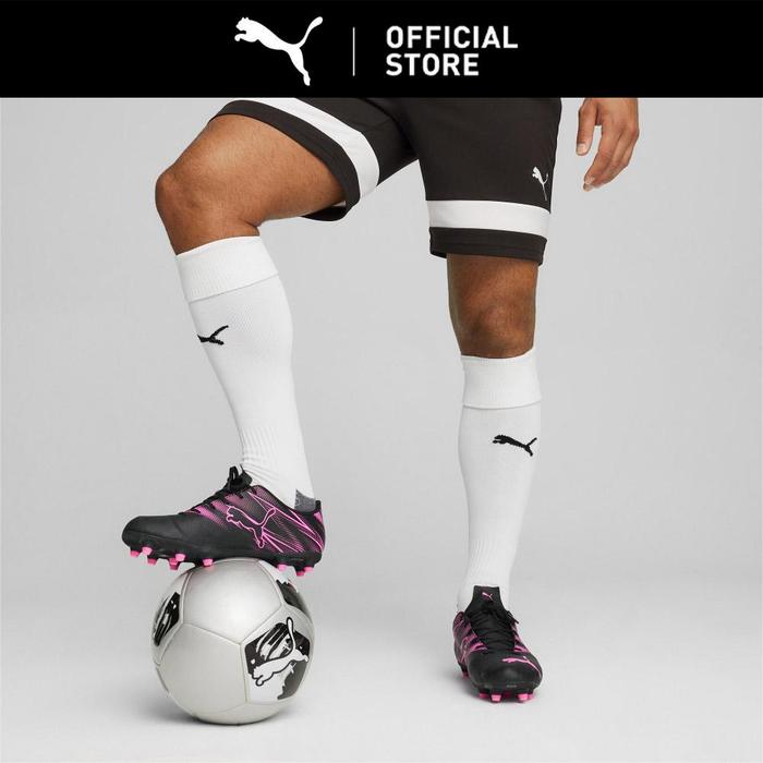 Gambar PUMA Celana Pendek Sepak Bola Pria individualRISE Black-White - M dari PUMA Indonesia Kota Bekasi Tokopedia