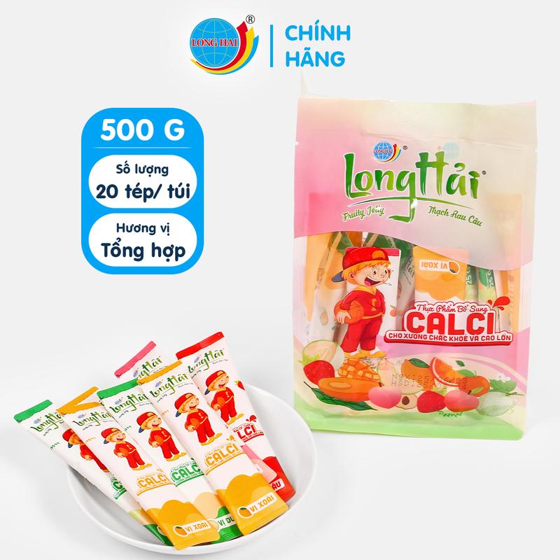 Thạch rau câu Long Hải bổ sung Canxi – Túi 500 g