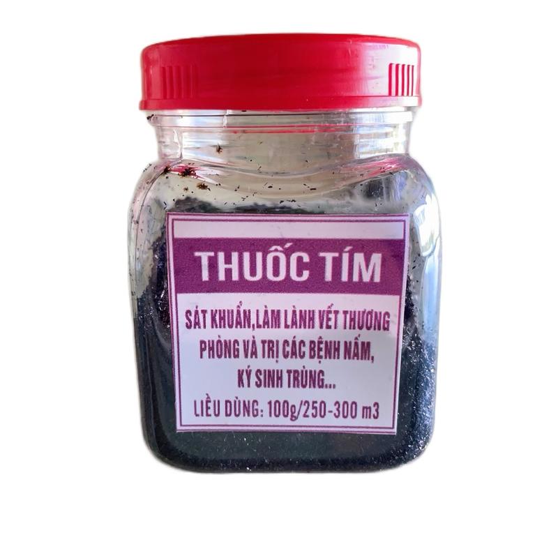 Thuốc tím 100g- phòng và trị các bệnh nấm, ký trùng, nhiễm khuẩn ...