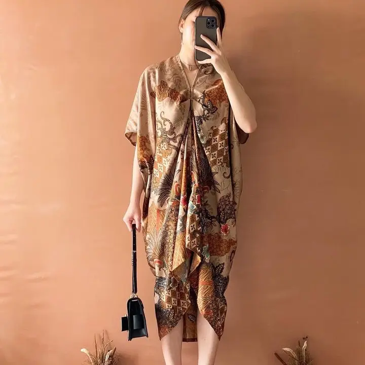 Fuji Kaftan/Fuji Dress/Dress Batik Kondangan