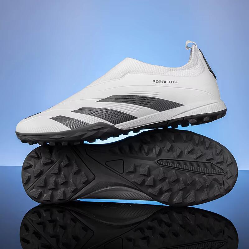 Product Introduction of Men's Turf Indoor Football Cleats High Top Breathable Soccer Shoes Outdoor Training TF 11