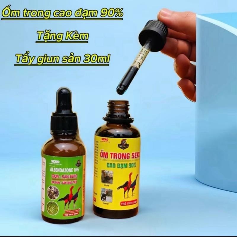 Tẩy giun seko tặng kèm ốm trong