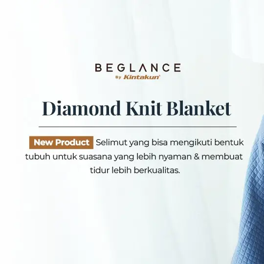 Kintakun Beglance - Selimut Diamond Knit Blanket Premium Terlaris 4
