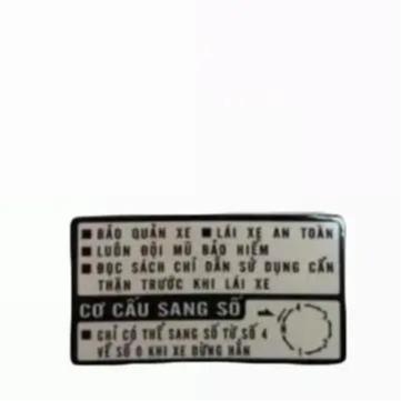 Tem Gáy Dream Việt Cơ Cấu Sang Số LXAT Cho Xe Honda & Các Dòng Khác - LD Loại Đẹp