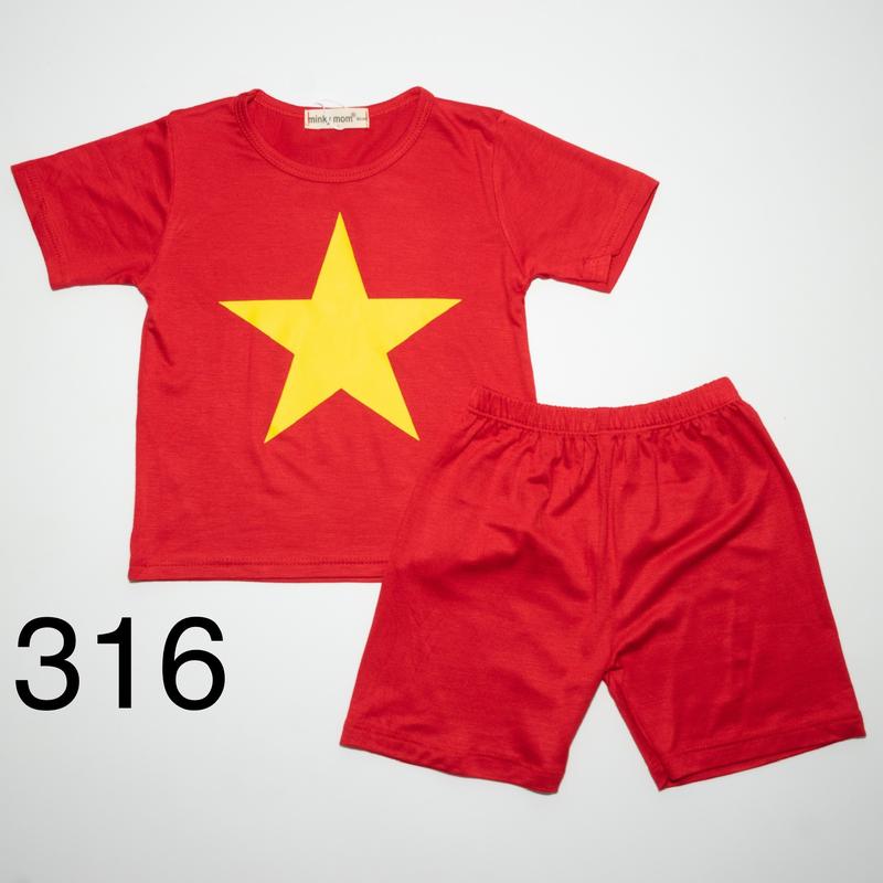 Bộ Minky Mom Cộc Tay, Ngắn Tay. Bộ Mimky Mom vải mềm mịn mát cho bé trai bé gái, Size Từ 80-150(8-32KG). áo paris combat set the quanao  daitay bộ  mickey