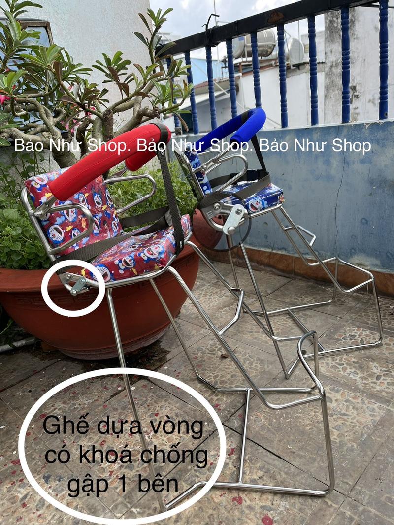 Product Introduction of Ghế ngồi xe máy cho bé SH Mode - Janus có vòng kèm đai 25