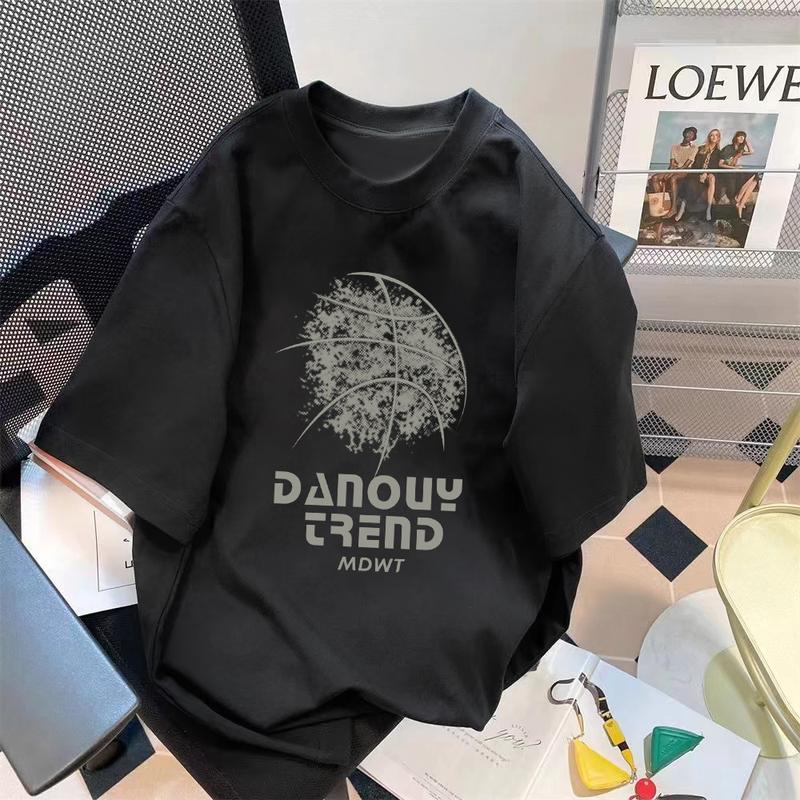 Product Introduction of Limited-Time Discount Youth Summer Short-Sleeved T-shirt Cartoon Print Half Sleeve Shirt Loose All-Matching round Neck T-shirt Clothing Women's Clothing 9