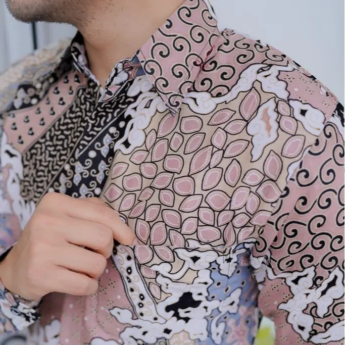 COUPLE GAMIS BATIK MODERN GAMIS PREMIUM COUPLE GAMIS BATIK KONDANGAN KEMEJA BATIK KATUN 6