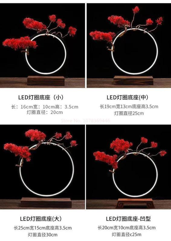 Product Introduction of In Stock Anime Mobile Suit Warm Light Led Ring Lamp Usb Socket Display Bracket Light Ring Christmas Gifts Anime Figures Toys 5