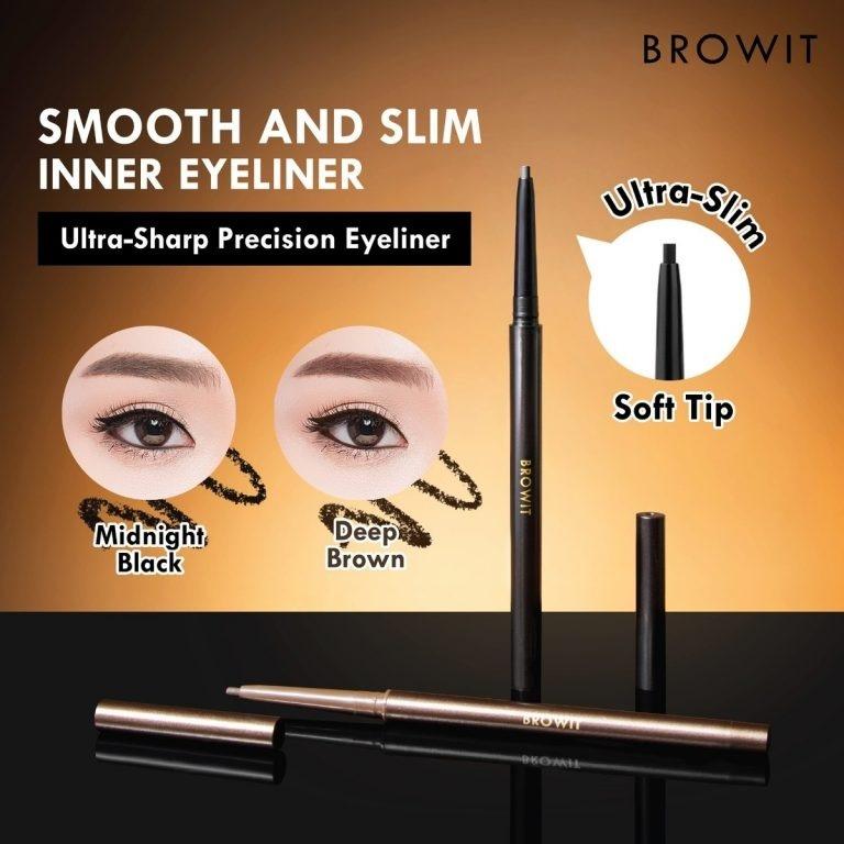 Chì kẻ mắt Nong Chat Browit không lem, không trôi 8
