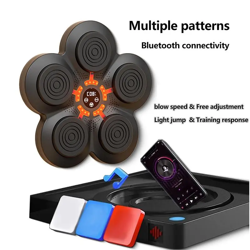Smart Music Boxing Machine, Smart Boxing Trainer With Gloves ...