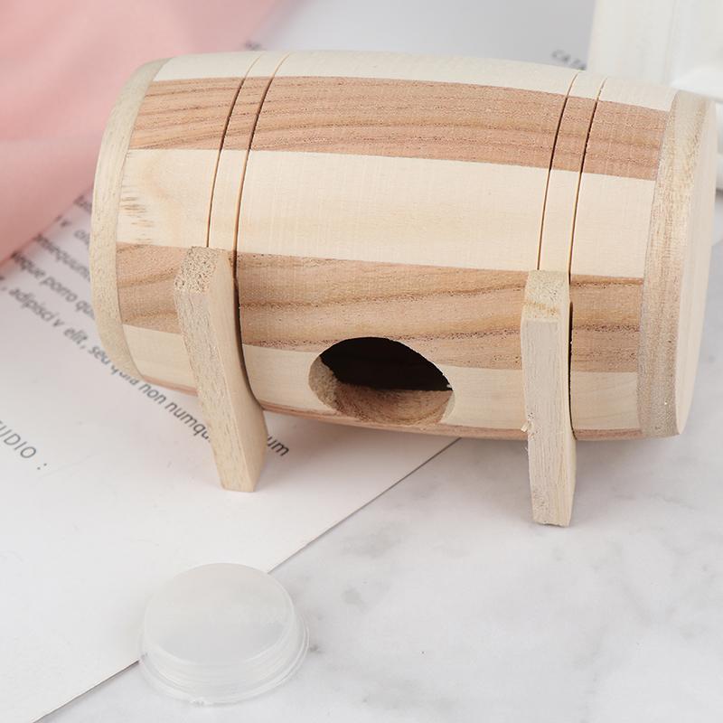 Product Introduction of [MMG]1pc Wooden Money Box Piggy Bank Money Box Savings Wine Barrel Wood Piggy Bank 22