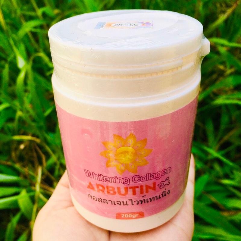  Kem kích trắng abutine 3c3 màu hồng hộp 200gram 