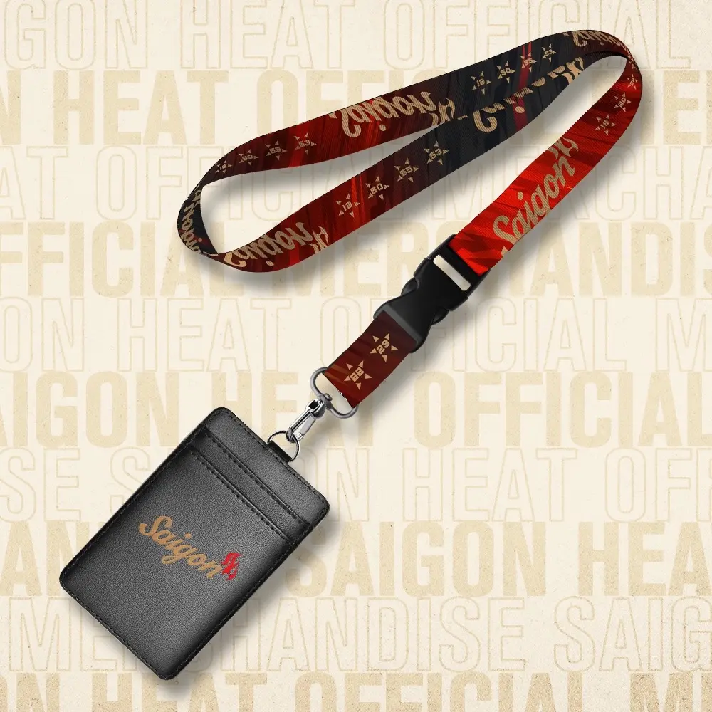 Dây đeo thẻ dành cho nhân viên, học sinh, sinh viên [Saigon Heat Lanyard] mới nhất 2024 dây  đeo
