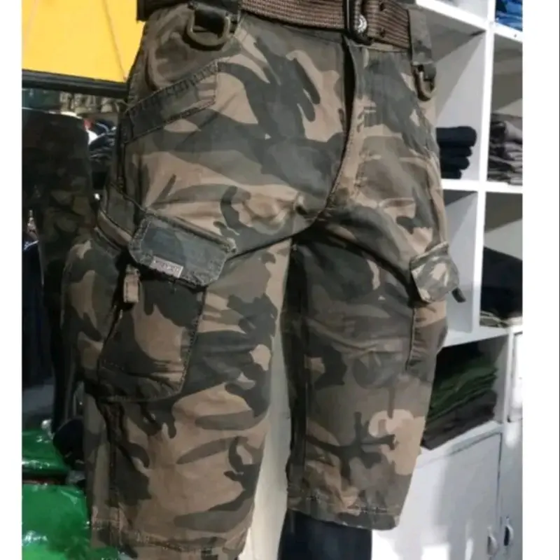 CELANA PENDEK LORENG TAKTIKAL PRIA// CELANA PENDEK TAKTIKAL LORENG  FREE SABUK// CELANA KEREN PRIA //CELANA PENDEK LORENG//CELANA OUTDOOR 0