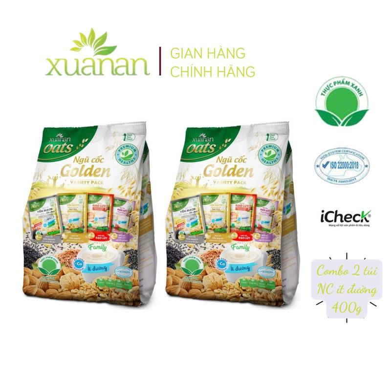 Combo 2 Túi Ngũ Cốc Golden (Variety Pack) Xuân An 400G