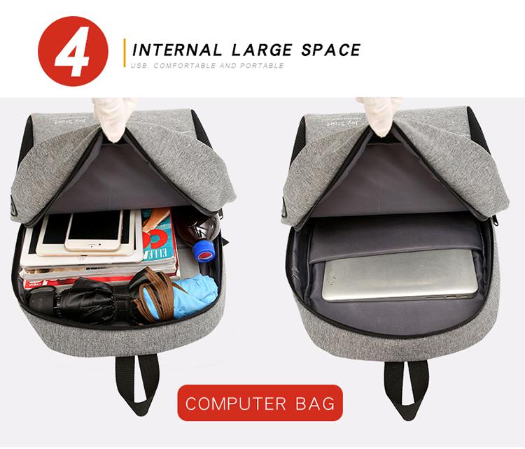 Product Introduction of Multifunction USB charging (ซื้อ1แถม2) แฟชั่นกระเป๋าสะพายชายเยาวชนกระเป๋าเป้สะพายหลังกระเป๋านักเรียน กระเป๋าเดินทาง แบคแพ็ค Back pack กระเป๋าสะพายพาดลำตัว สูท 3 ชิ้น เหมาะสำหรับ ไปโรงเรียน และ การท่องเที่ยว #BAG 9