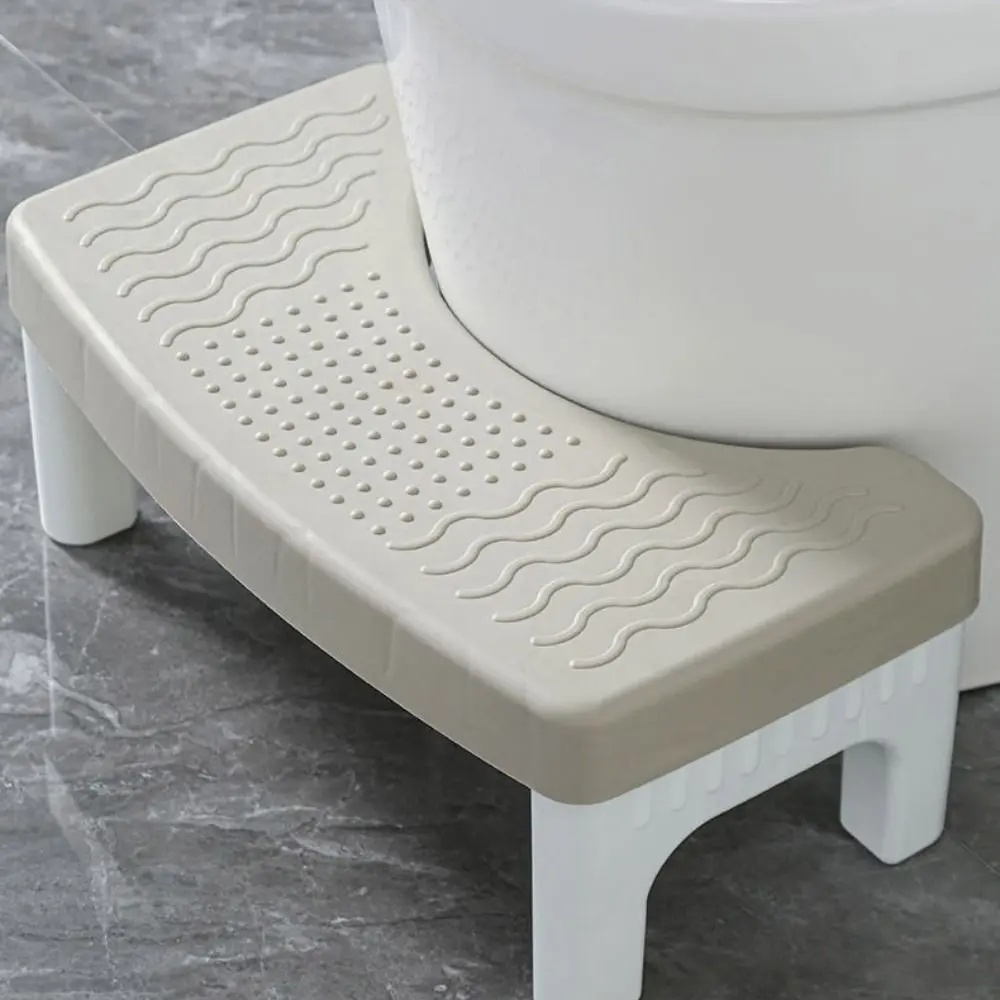 New Plastic Toilet Squat Stool Removable Non-slip Toilet Seat Stool Portable Foot Stool Pregnant Women