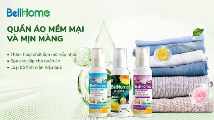 Product Introduction of XẢ VẢI KHÔ Công nghệ sinh học, hương đa tầng, lưu hương lâu, giúp quần áo thơm cả ngày dài, chai 100ml 8