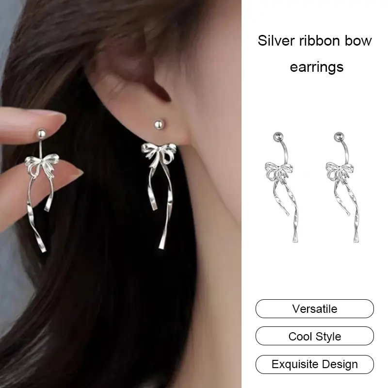 Liui   Anting Pita Perak Anting Manis Modis Anting Mewah Ceruk Anting Mewah Ringan