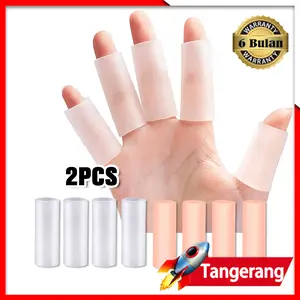 Silicone Gel Finger Protector Tube / Pelindung Jari Silikon / Pelindung Jari Elastis