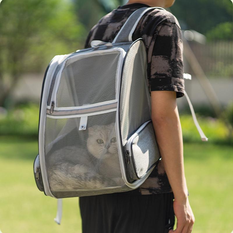 Product Introduction of Breathable Foldable Pet Backpack, Portable Pet Carrier Bag, Pet Travel Bag for Small Dogs & Cats, Pet Supplies for Outdoor Camping 9