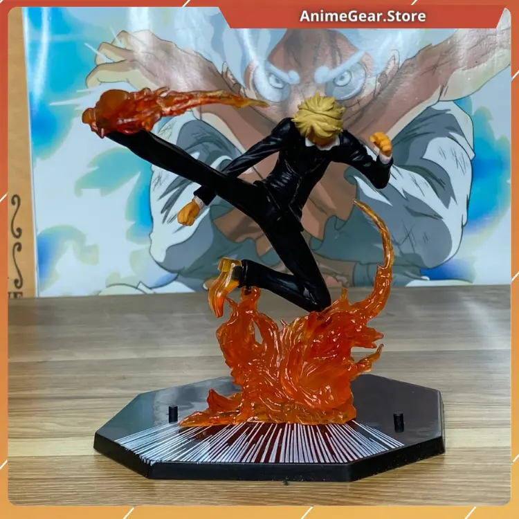 [Rẻ Vô Địch FreeShip] Mô Hình Bộ 3 Luffy Zoro Sanji có base AnimeGear.Store Mô hình OnePiece giá rẻ Đồ Chơi Toy 4