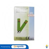 Gambar EASY TOUCH BLOOD GLUCOSE TEST STRIPS BOX 25 PCS dari Apotek Keluarga Medika by GoApotik Kota Tangerang 1 Tokopedia
