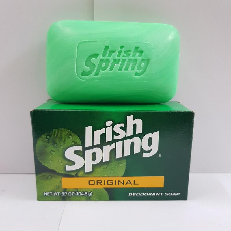 Xà phòng cục IR﻿IS﻿H SP﻿RI﻿NG Or﻿ginal Fel﻿l Cl﻿ean And Fre﻿sh Deo﻿dra﻿nt Soap 104.8g/113g | Xà bông thơm IR﻿IS﻿H SP﻿RI﻿NG | Xà phòng tắm