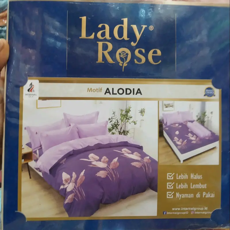 SEPRAI LADDY ROSE 180X200 Katun Bunga King Size 6